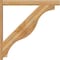 Ekena Millwork Funston Block Rough Sawn Outlooker, Western Red Cedar, 6"W x 48"D x 48"H OUT06X48X48FST05RWR - alternate 2